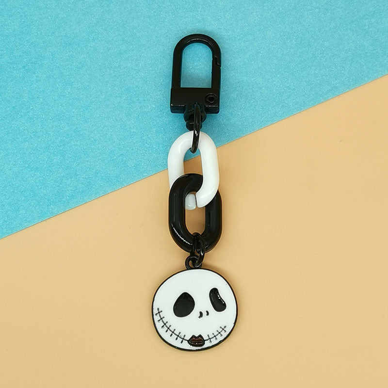 Wholesale Halloween Pumpkin Skull Bat Ghost Alloy Keychain